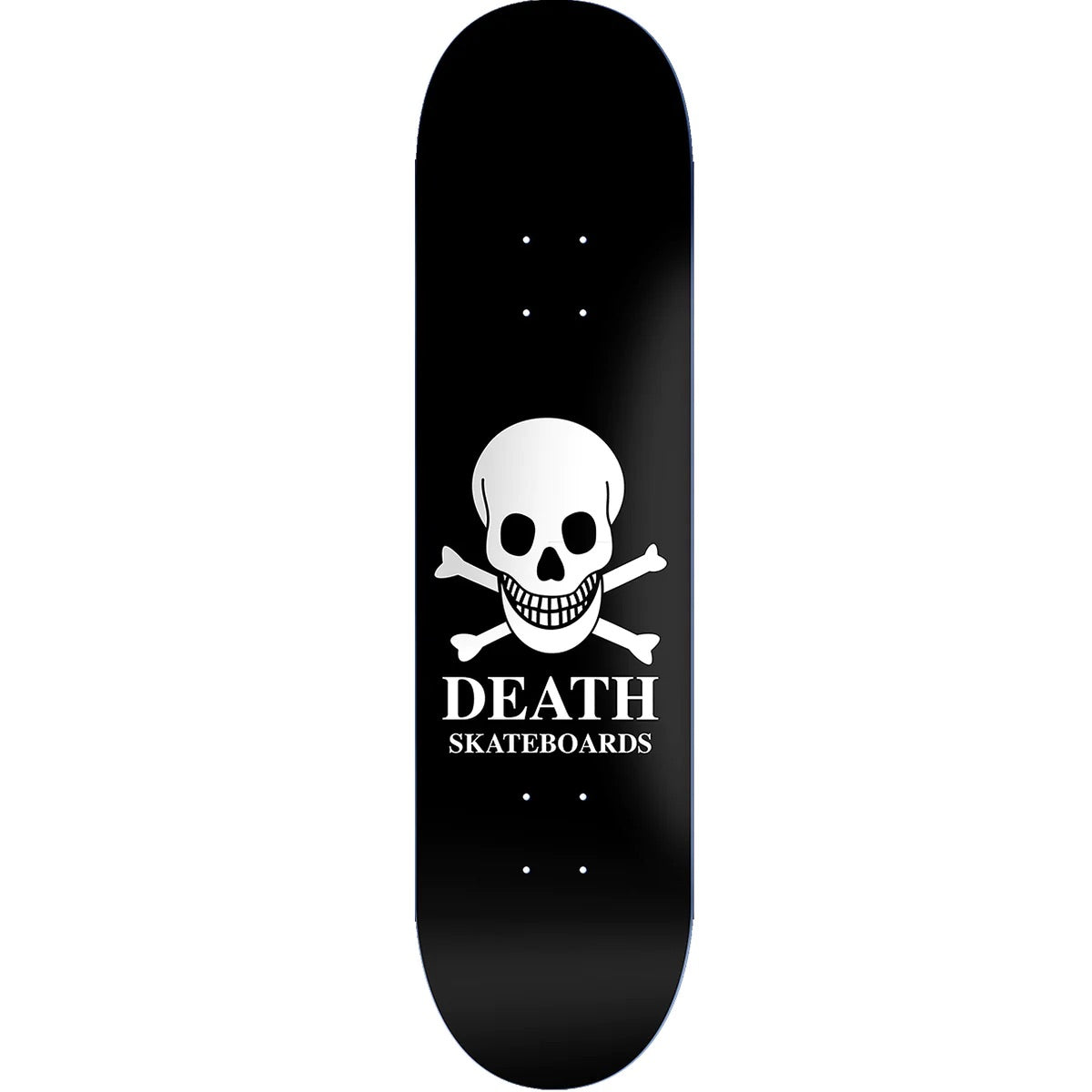 DEATH SKATEBOARDS BLACK ‘OG SKULL’ DECK 8.25”