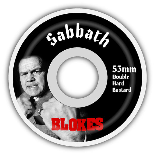 SABBATH x BLOKES CONICAL 53MM 101A SKATEBOARD WHEELS