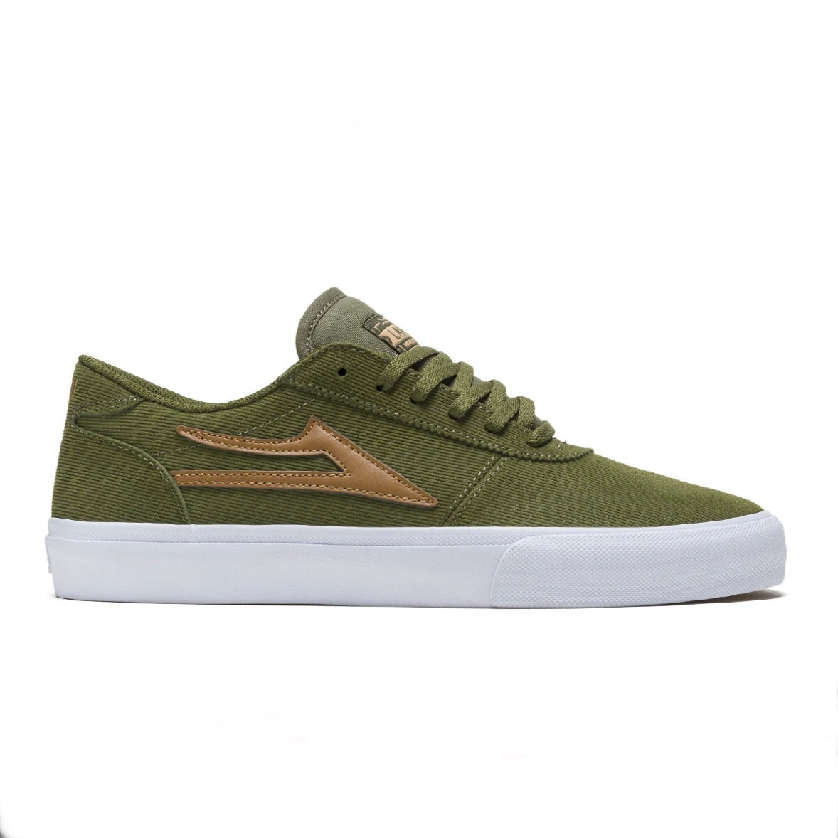 LAKAI MANCHESTER - OLIVE CORD SUEDE