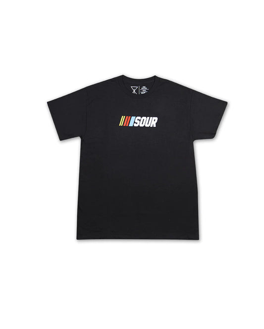 SOUR SOLUTION SOURCAR T-SHIRT - BLACK