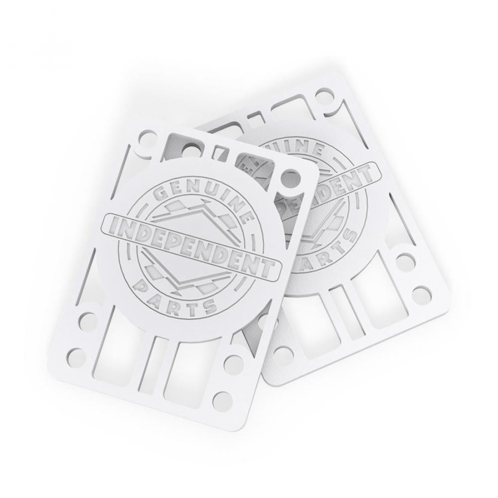 INDEPENDENT RISER PADS -  1/8 WHITE