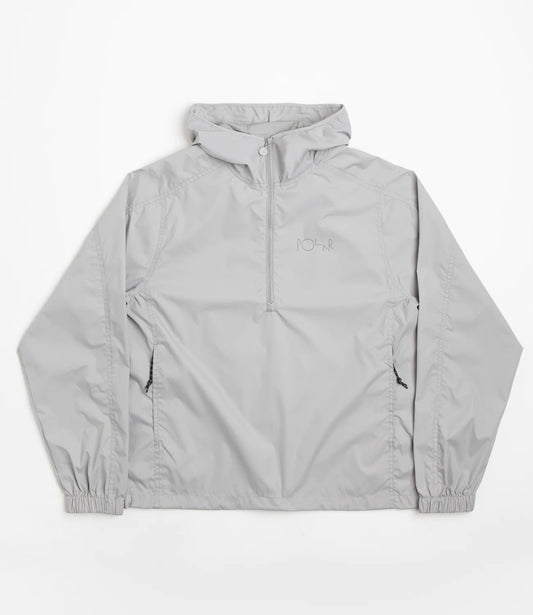 POLAR SKATE CO. - PACKABLE ANORACK JACKET - SILVER