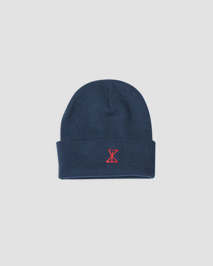 Sour Solution Sourglass Beanie Navy