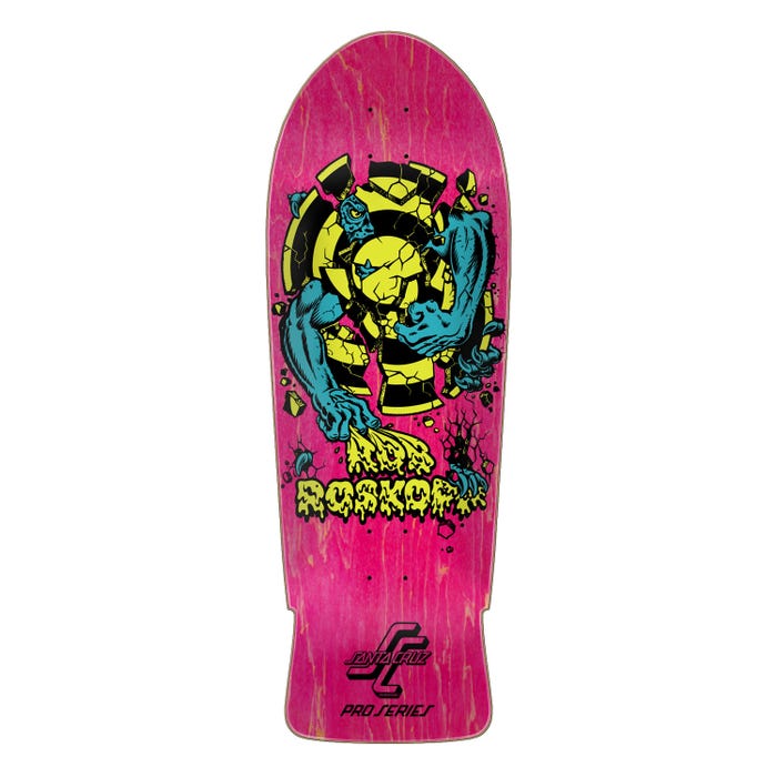 Santa Cruz Roskopp 3 Reissue Skateboard Deck - 10.25